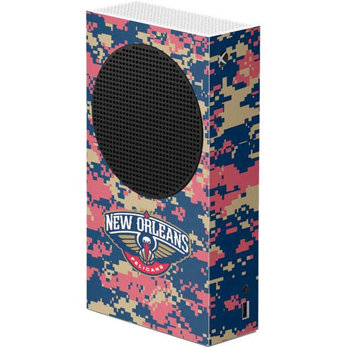 NBA New Orleans Pelicans Digi Camo Xbox Series S Console Skin